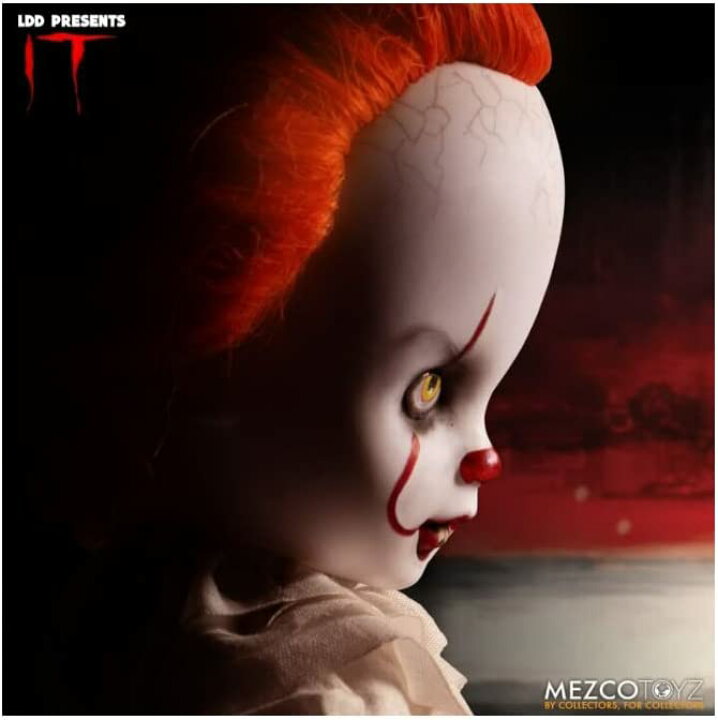 楽天市場】Mezco Toyz リビングデッド ドール IT ペニーワイズ ピエロ 