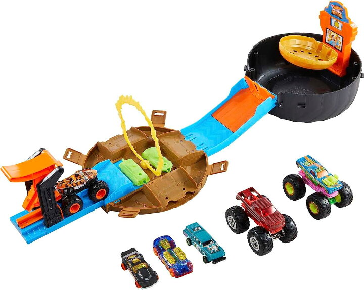 楽天市場】Hot Wheels ホットウィール モンスタートラック スタント 