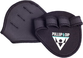 PULLUP & DIP ネオプレン グリップパッド リフティンググリップ ジムワークアウトグローブの代替品 重量挙げ 柔軟体操 パワーリフティング用 リフティングパッド ブラック