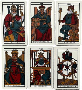 Vieux Monde Express 1930 Tarot de Marseille ^bgJ[h AJ }ZC̃^bg 肢 t@NV~ 1930 N p B.P O[ɂďň  ^bgJ[h J[hQ[