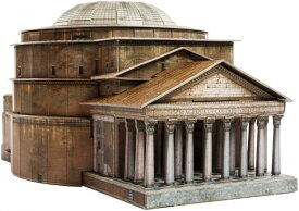 UMBUM 革新的 3Dパズル ローマ パンテオン (イタリア) 歴史的建造物シリーズ (444) ダンボールスケールモデルキット 対象年齢14歳以上