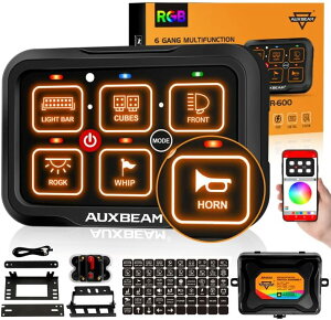Auxbeam 6MO XCb`pl Bluetooth RGB AR-600 gO [^ pX[ht@\XCb`|bh蓮&obNCg{[gXCb`pl gbN  ATV p h