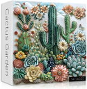 PICKFORU カクタスパズル 大人向け 1000ピース 多肉植物＆花 フローラルアート 自然風景 おしゃれで難しいジグソーパ…