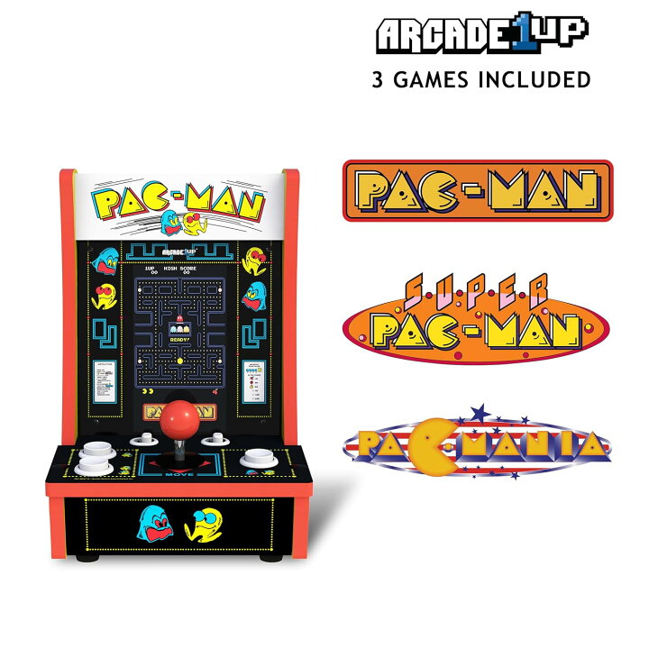 楽天市場】Tastemakers Arcade1Up パックマン カウンターケード 卓上 