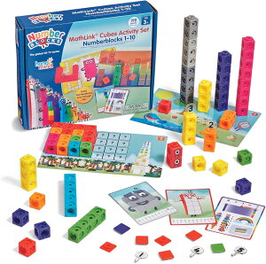 NumberBlocks MathLink Cubes �i���o�[�u���b�N�X 1-10 �L���[�u �A�N�e�B�r�e�B�Z�b�g �Z���������� 93417 �e���r�̃G�s�\�[�h�Ƀ����N����30�̃A�N�e�B�r�e�B ���w�L���[�u �J�E���g�̂������� �x�[