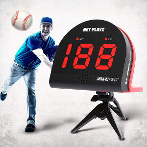 NetPlayz 野球レーダー スピードセンサー トレーニング機器（ハンズフリーレーダーガン ピッチングスピードガン）野球・ソフトボール用ピッチングマシン 並行輸入品