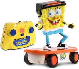 NKOK 2515 スポンジボブ Spongebob 2.4GHz スケートボーダー R/C車両 ラジコン 車 おもちゃ 強力な周波数 超高速 対象年齢6歳以上