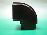 Y60H　Y60　角々エルボ90°　エルボ90度　エスロン雨樋　積水化学工業(株)　クロ　黒　PF02