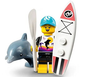 LEGO　ミニフィグ　SUPとイルカ