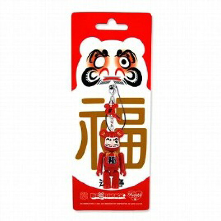 楽天市場】ベアブリック 2012 年賀状 ダルマ ストラップ : amax 