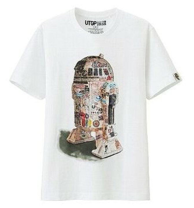 楽天市場】UT ユニクロ スターウォーズ Tシャツ らくがき R2D2 M 美 