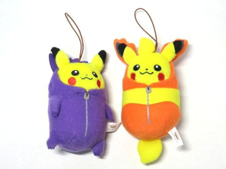 楽天市場 ポケモン ピカチュウ 寝袋マスコット ペアセット ａｍａｘ 楽天市場店