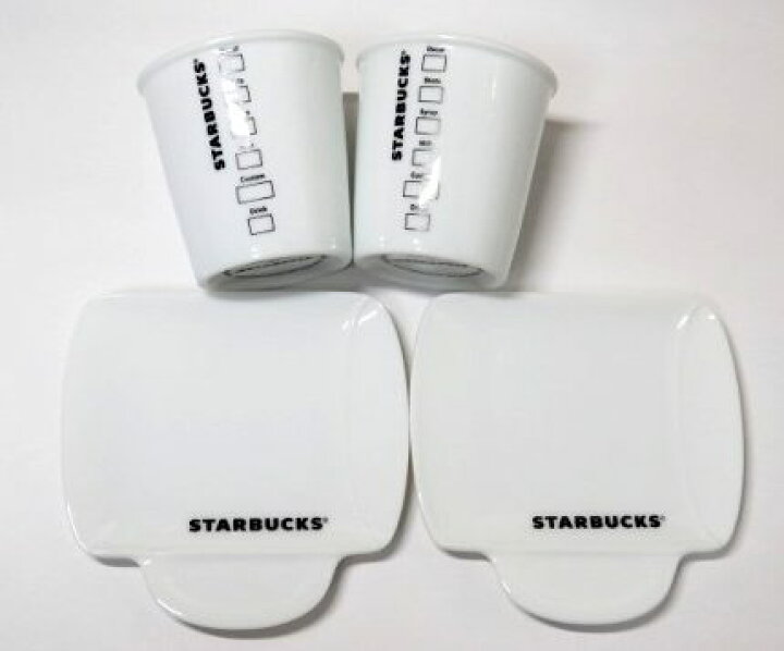 楽天市場】スターバックス デミタスカップとプレートセット : amax 