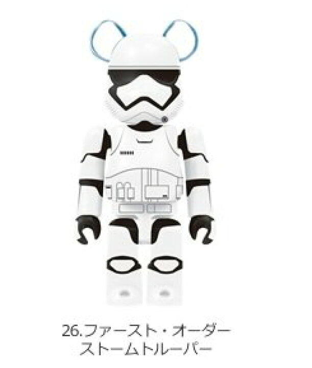 楽天市場】ベアブリック スターウォーズ 26 ファースト・オーダー 