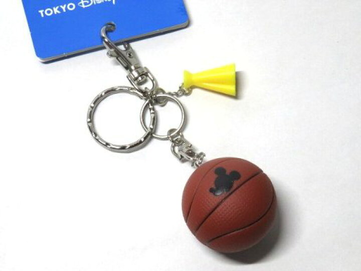楽天市場 ディズニーリゾート限定 ミッキーのバスケ キーホルダー ａｍａｘ 楽天市場店