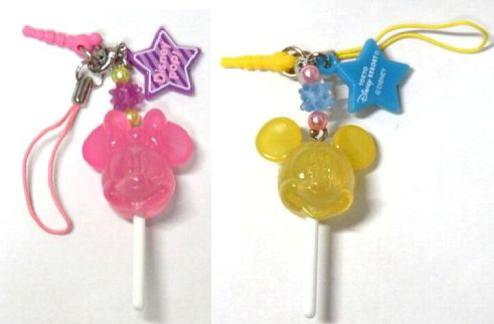 楽天市場 Zak ディズニーリゾート限定 ポップキャンディーストラップ ペア ａｍａｘ 楽天市場店