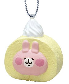 【1000円ポッキリ】カナヘイの小動物　ピスケ＆うさぎ　ムニッとおやつマスコット　ロールケーキ【1000円ポッキリ】