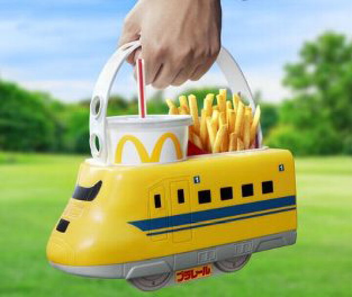 楽天市場】ZAK マクドナルド ドリンク&ポテトホルダー プラレール 