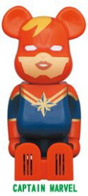 cleverin BE@RBRICK：マーベルヒーローのベアブリック型クレベリンケース　キャプテンマーベル※日時時間指定不可の商品です　詳しくは商品説明にて