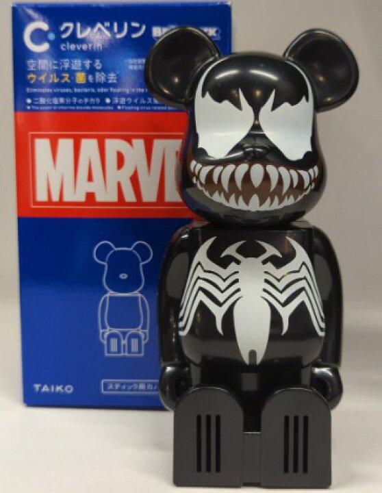 楽天市場】cleverin BE@RBRICK：マーベルヒーローのベアブリック型 