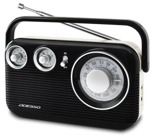 ADESSO(Afb\) WI AM FM g fUC ubN RA-601BK