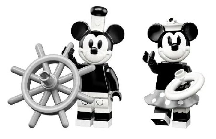 楽天市場 Lego ミニフィグ ディズニー ２ ヴィンテージミッキーミニーセット ａｍａｘ 楽天市場店