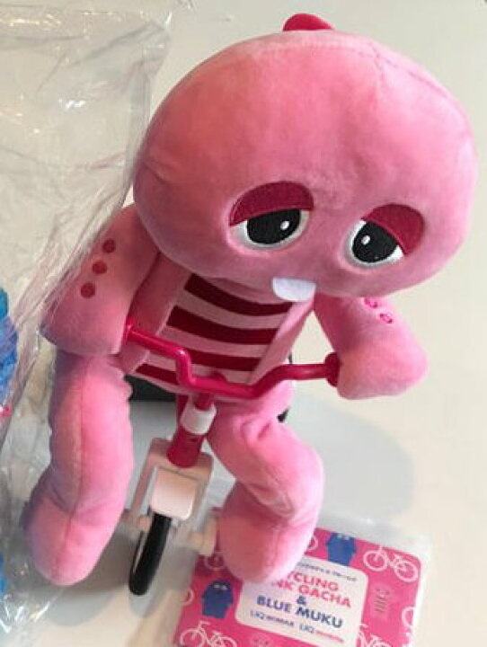 楽天市場 ガチャピン 動く自転車にのったぬいぐるみ ガチャピン ａｍａｘ 楽天市場店