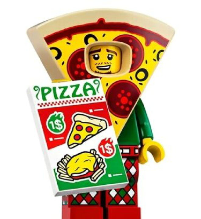 楽天市場 Lego レゴ ミニフィグシリーズ 19 ピザ男 ａｍａｘ 楽天市場店