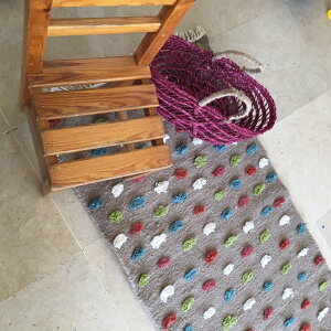 �y��D��1�_���́z���O�@�}�b�g�@��60×133cm�@�ڂ�ڂ�̂��Ԃ������؂₩�ɍ炭�Ԓd�@���P�t54�@���O�E���փ}�b�g�@�C���e���A�@�͗l�ւ��@�L�����@��D��@�������@�J�[�y�b�g