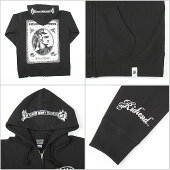 RICHENDリッチエンドパーカーメンズジップアップパーカ-PLATINUM-【ブラックxホワイト】★411フォーダブワンソウルジャパンSOULJAPAN雑誌掲載オラオラ悪羅悪羅メンズファッション服HIPHOPB系DANCEダンス衣装黒赤【送料無料】