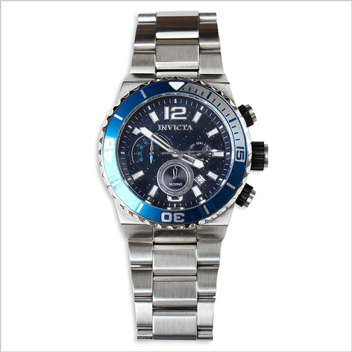 楽天市場】INVICTA/インヴィクタ ダイバーズウォッチ 【クロノグラフ 