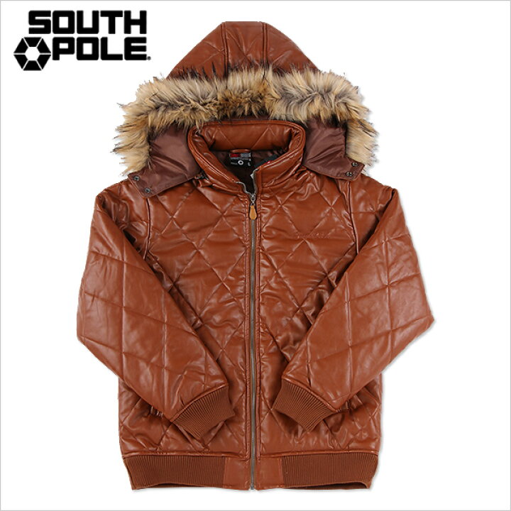 楽天市場】SOUTH POLE ジャケット サウスポール ジャケット ファー付 
