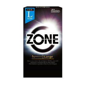 ジェクス ZONE ゾーン Lサイズ 6個入 コンドーム 避妊具 スキン ゴム MB-C