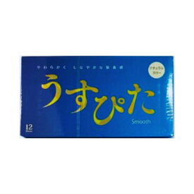 ジャパンメディカル うすぴた スムース 12個入 薄い 薄型 コンドーム 避妊具 スキン ゴム MB-C