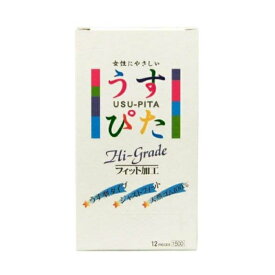 ジャパンメディカル うすぴた 1500 Hi-Grade 12個入 コンドーム 避妊具 スキン ゴム MB-C