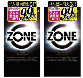 ジェクス ZONE ゾーン 6個入 2点セット コンドーム 避妊具 スキン ゴム MB-C