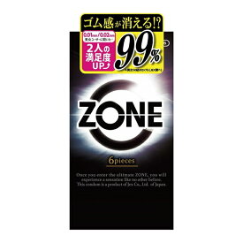 ジェクス ZONE ゾーン 6個入 コンドーム 避妊具 スキン ゴム MB-A
