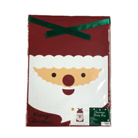 クリスマス ラッピング 巾着バッグ サンタ Mサイズ 1枚入 ラッピング レター ギフト プレゼント MB-B
