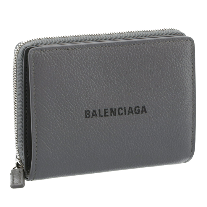 バレンシアガ BALENCIAGA 財布 二つ折り ロゴ CASH バイフォールド ウォレット グレー 650879 1IZI3 1260 |  アメイジングサーカス