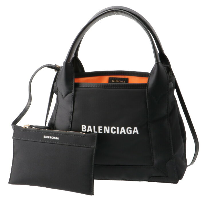 楽天市場】バレンシアガ BALENCIAGA トートバッグ ネイビー カバス XS  