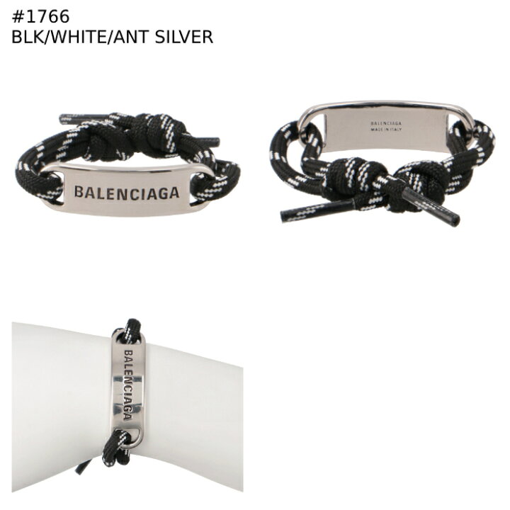 楽天市場】バレンシアガ BALENCIAGA ロゴプレート ブレスレット PLATE 