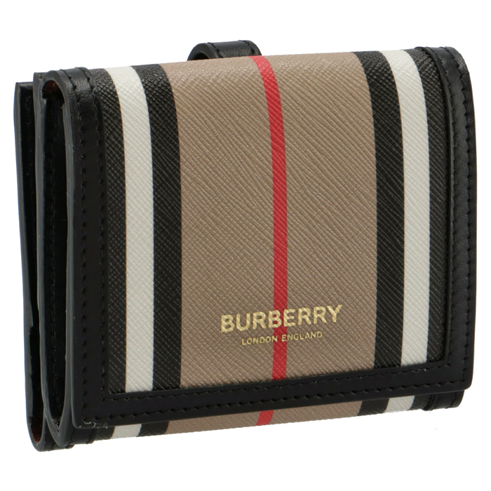 楽天市場】バーバリー BURBERRY 財布 二つ折り ストライプ コンパクト