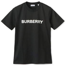 バーバリー BURBERRY Tシャツ ロゴ コットンシャツ ショートスリーブ 半袖シャツ ブラック 8080324【APSHSALE】