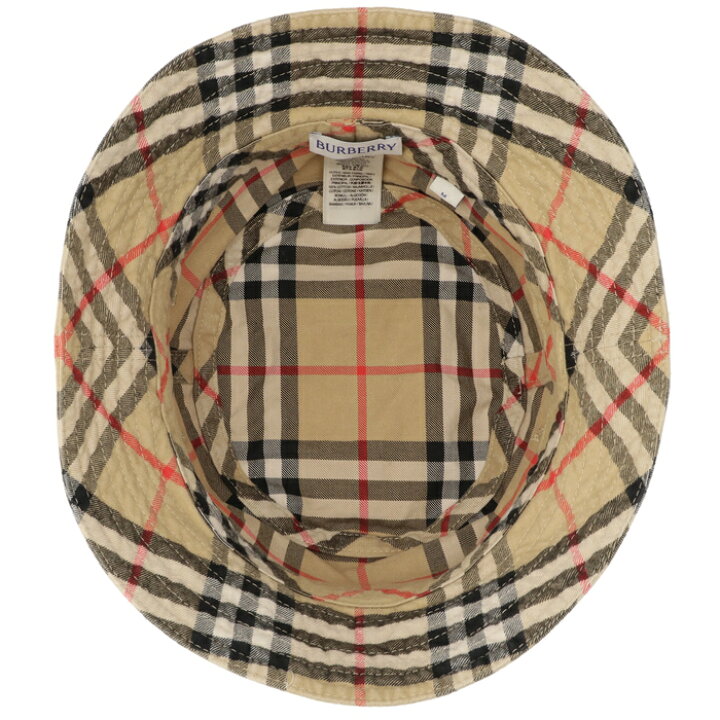 楽天市場】バーバリー BURBERRY バケットハット ヴィンテージチェック 