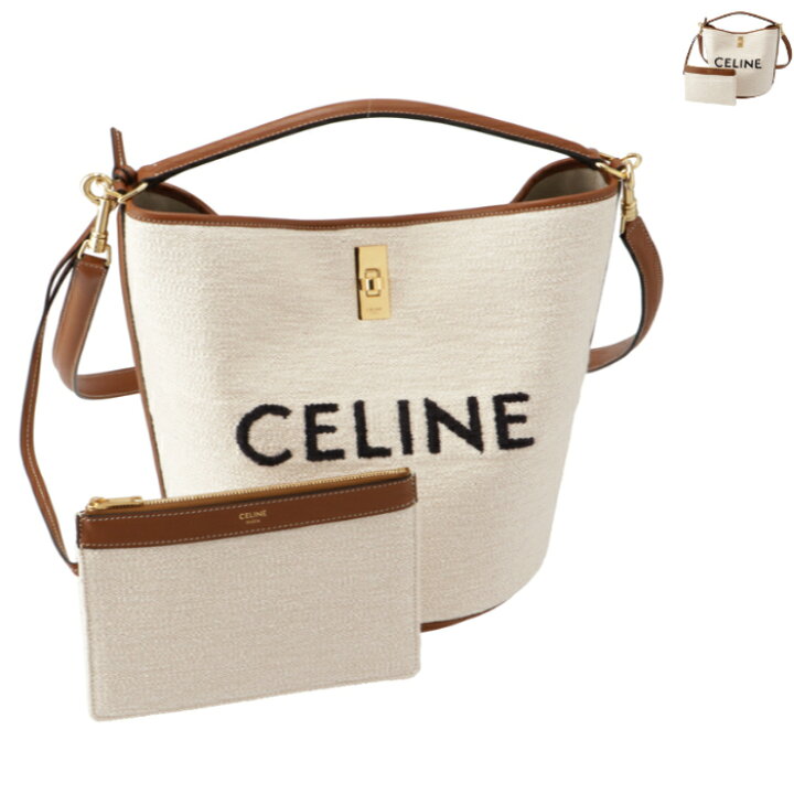 楽天市場】セリーヌ CELINE ショルダー バケット 16(セーズ) ロゴジャ 