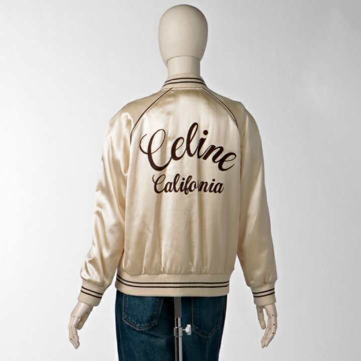 楽天市場】セリーヌ CELINE ジャケット レディース スタジャン サテン 