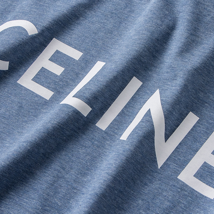 セリーヌ CELINE Tシャツ ロゴ スウェットシャツ レディース ブルー系 2X764 671Q 07BW | アメイジングサーカス