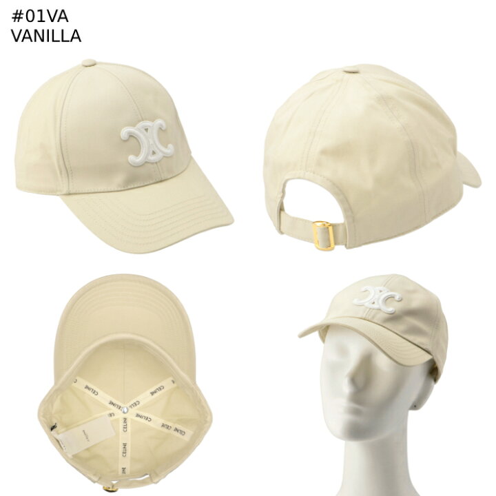 楽天市場】セリーヌ CELINE キャップ トリオンフパッチ付き コットン  