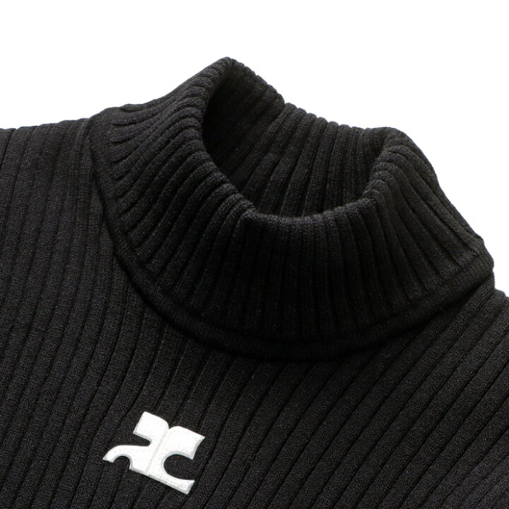 楽天市場】クレージュ COURREGES リブ ニット REEDITION ショート 