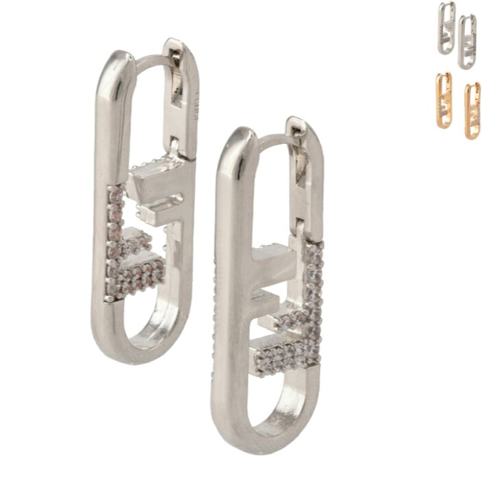 楽天市場】フェンディ FENDI ピアス FENDI O 